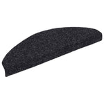 Selvklebende Trappematter Nålestempel 15 Stk 65X21X4 Cm Svart