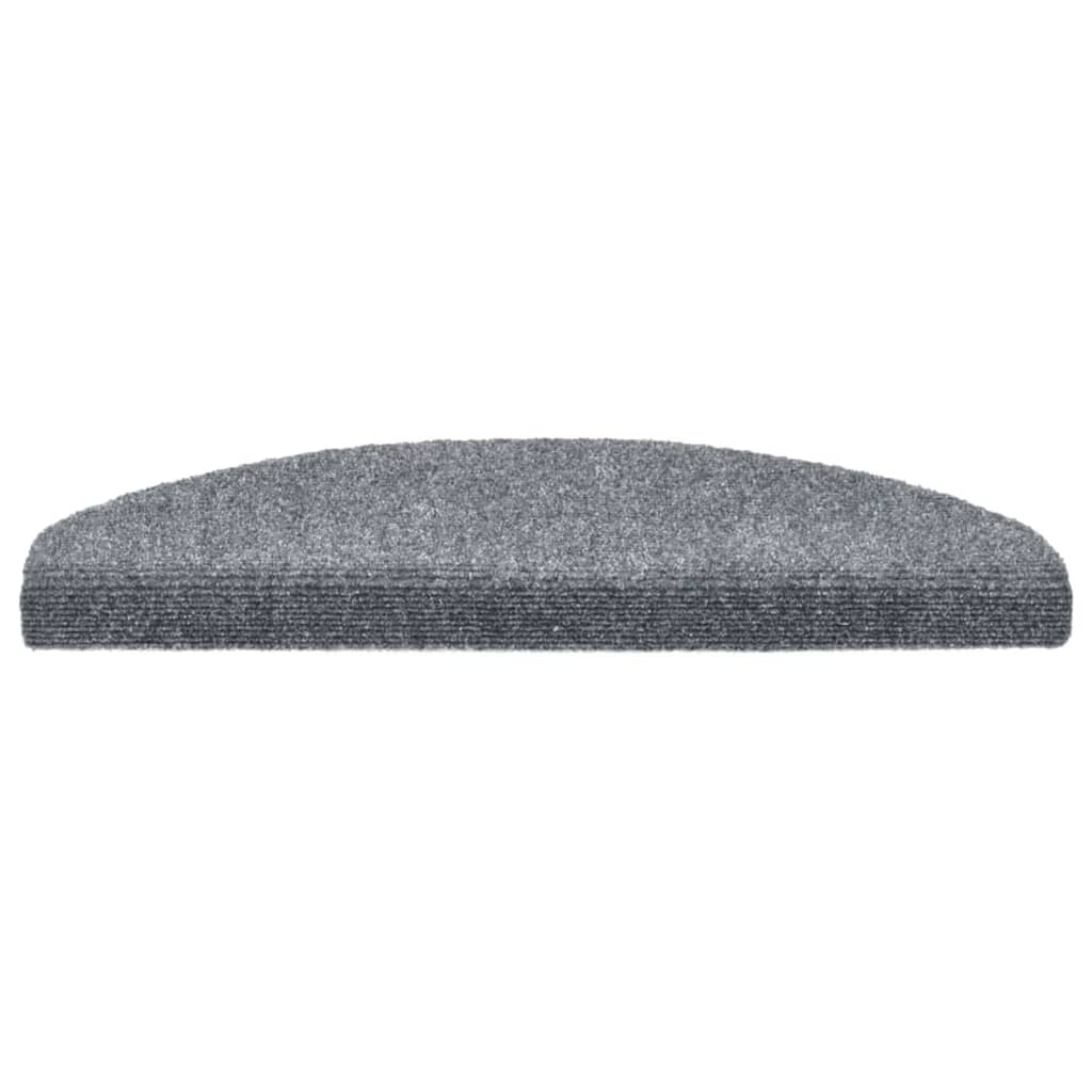 Selvklebende Trappematter Nålestempel 15 Stk 65X21X4Cm Lys Grå