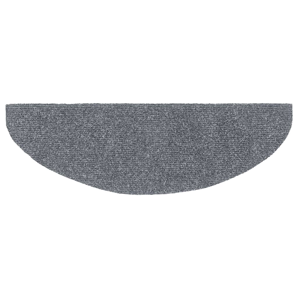 Selvklebende Trappematter Nålestempel 15 Stk 65X21X4Cm Lys Grå