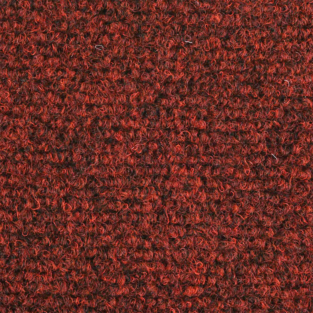 Selvklebende Trappematter Nålestempel 15 Stk 65X21X4Cm Rød