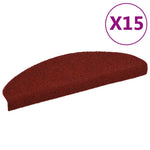 Selvklebende Trappematter Nålestempel 15 Stk 65X21X4Cm Rød