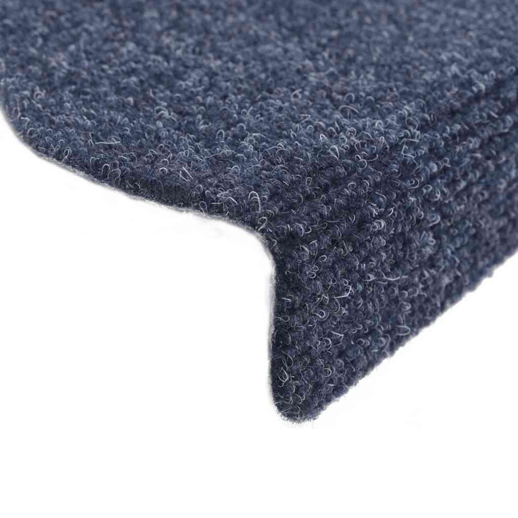 Selvklebende Trappematter Nålestempel 15 Stk 65X21X4 Cm Blå