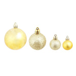 Julekuler 100 Stk Rød/Gull/Grønn