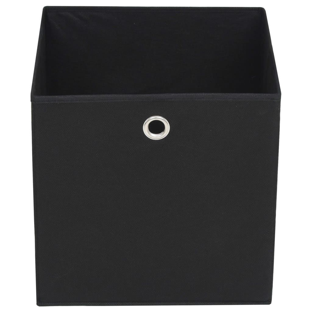 Oppbevaringsbokser 10 Stk Ikke-Vevet Stoff 32X32X32 Cm Svart