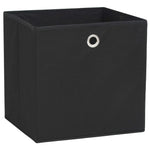 Oppbevaringsbokser 10 Stk Ikke-Vevet Stoff 32X32X32 Cm Svart