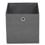 Oppbevaringsbokser 4 Stk Ikke-Vevet Stoff 32X32X32 Cm Grå