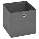 Oppbevaringsbokser 10 Stk Ikke-Vevet Stoff 32X32X32 Cm Grå