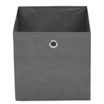 Oppbevaringsbokser 10 Stk Ikke-Vevet Stoff 32X32X32 Cm Grå
