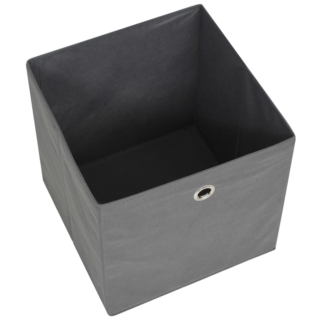 Oppbevaringsbokser 10 Stk Ikke-Vevet Stoff 32X32X32 Cm Grå