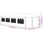 Hagetelt 3X12 M Hvit