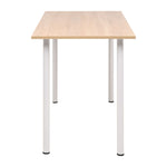 Spisebord 120X60X73 Cm Eik Og Hvit