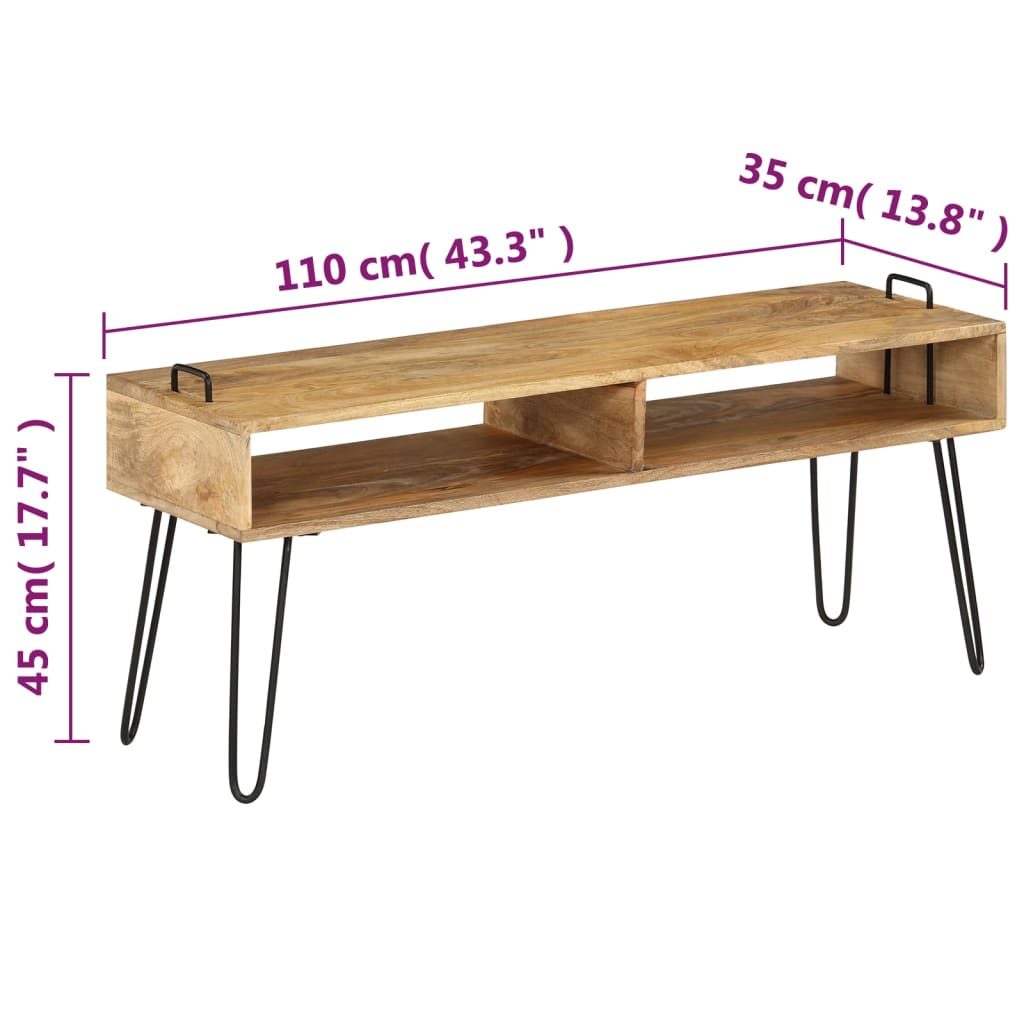 Tv-Skjenk Heltre Mango 110X35X45 Cm