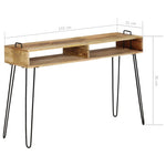 Konsollbord Heltre Mango 115X35X76 Cm