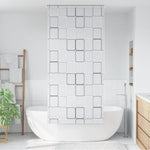 Dusjforheng 100X240 Cm Kvadrat