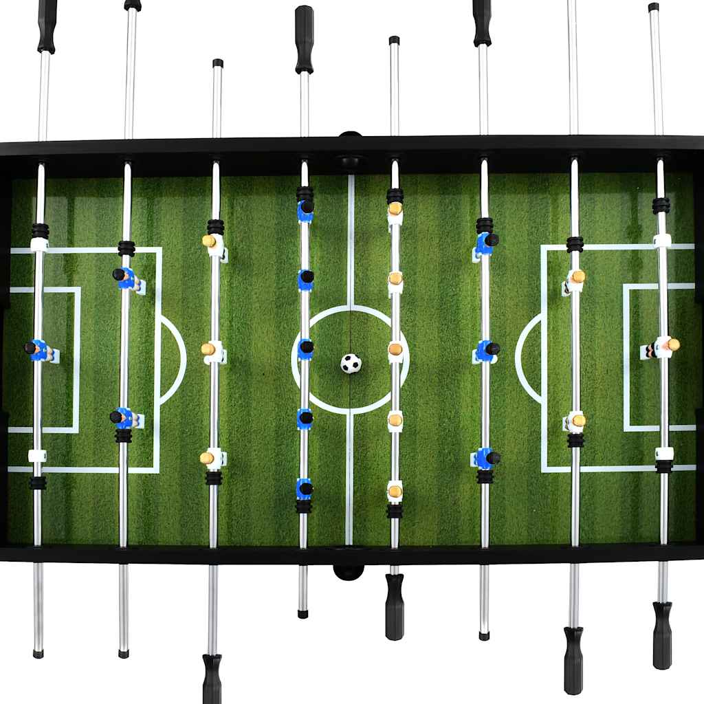 Fotballbord Stål 60 Kg 140X74,5X87,5 Cm Svart