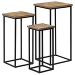Plantebord 3 Deler Gjenvunnet Teak
