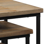 Plantebord 3 Deler Gjenvunnet Teak