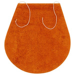 Baderomsmattesett 3 Stk Stoff Oransje