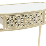Sidebord Fransk Stil Metall 82X39X76 Cm Gull