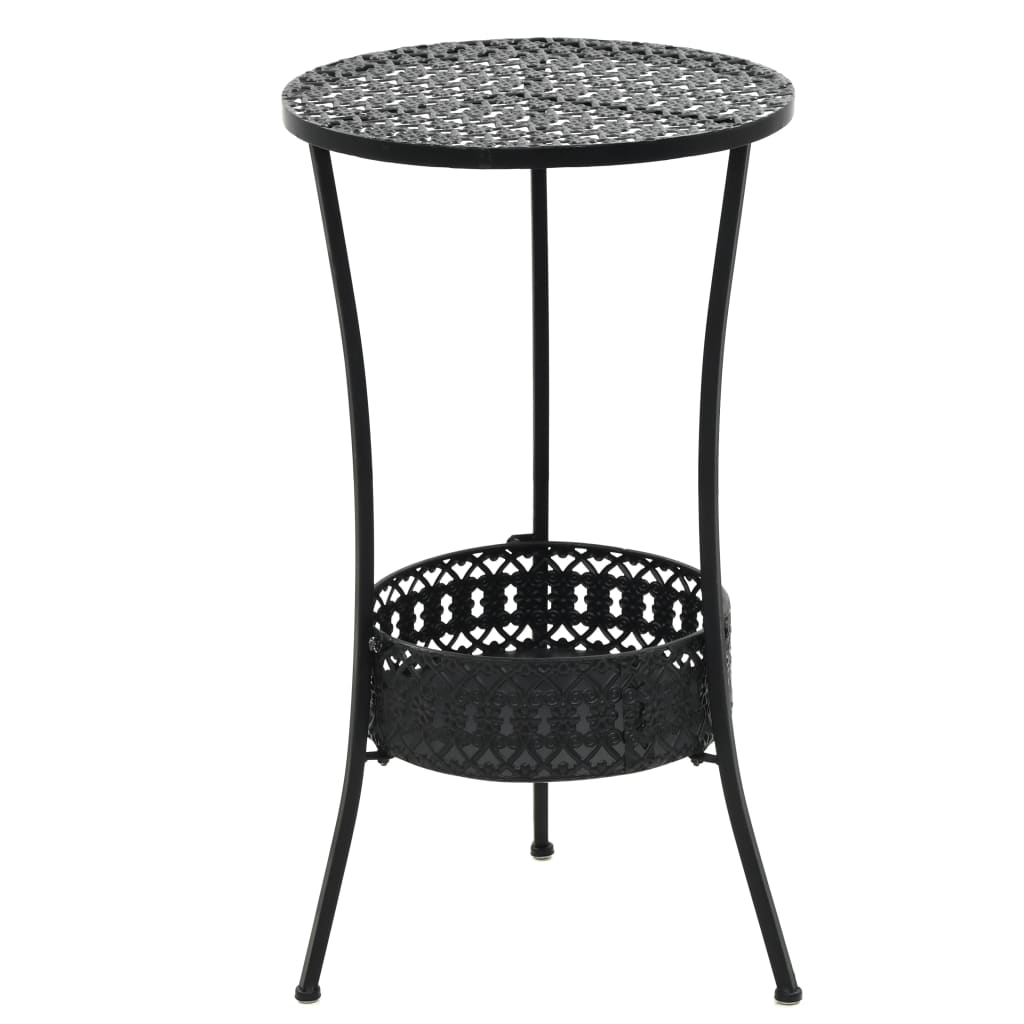 Bistrobord Svart 40X70 Cm Metall