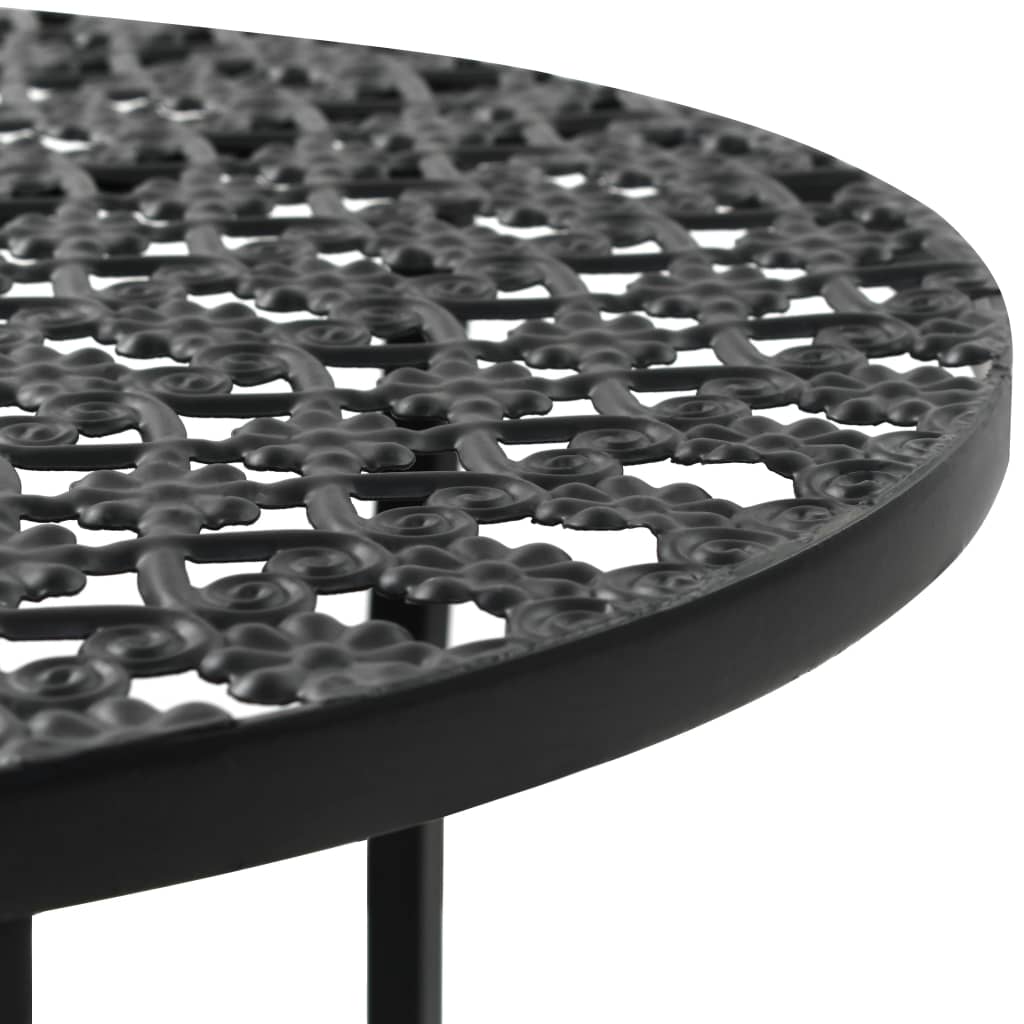 Bistrobord Svart 40X70 Cm Metall