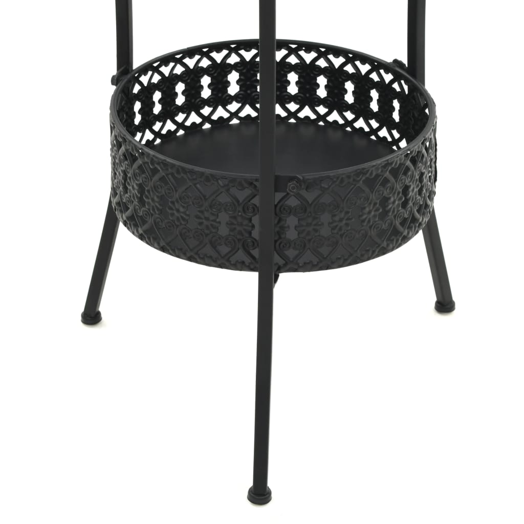 Bistrobord Svart 40X70 Cm Metall