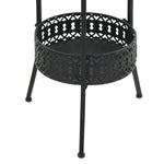 Bistrobord Svart 40X70 Cm Metall
