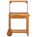 Utendørs Kjøkkentralle Heltre Akasie 92X43,5X141,5 Cm