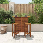 Barbord 110X50X105 Cm Heltre Akasie