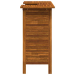 Barbord 110X50X105 Cm Heltre Akasie