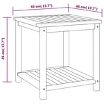 Sidebord Heltre Akasie 45X45X45 Cm