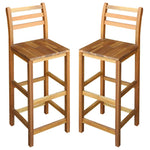 Barstoler 2 Stk Heltre Akasie