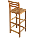 Barstoler 2 Stk Heltre Akasie