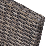 Spisestoler 2 Stk Brun Kuburotting Og Mahogni