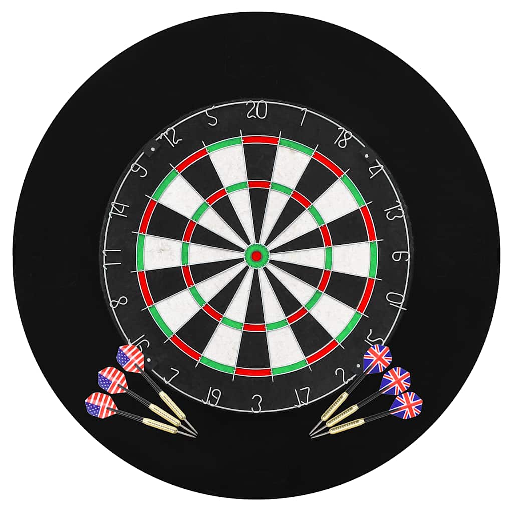 Profesjonell Dartskive Sisal Med 6 Darts Og Beskyttelsesring