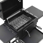 Kullgrill Med Bunnhylle Svart