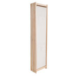 Romdeler 5 Paneler Krem 200X170X4 Cm Stoff