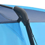 Bassengtelt Stoff 590X520X250 Cm Blå