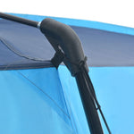 Bassengtelt Stoff 660X580X250 Cm Blå