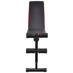 Justerbar Situp-Benk Med Vektstang Og Manualsett 60,5 Kg