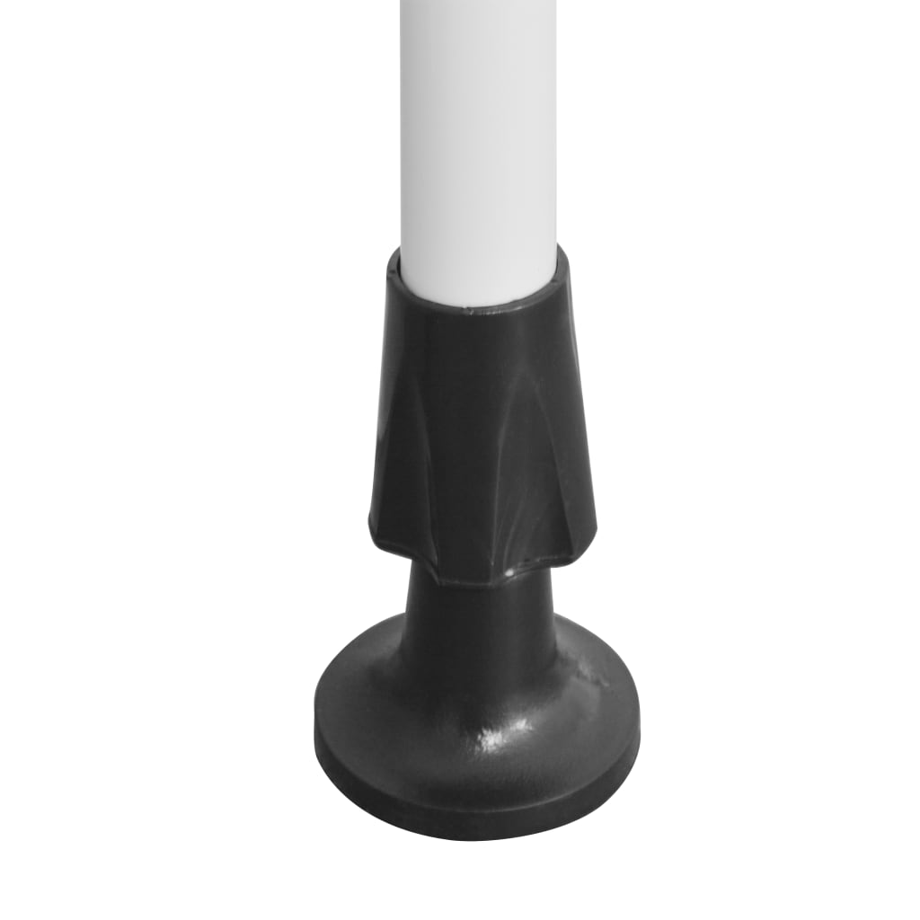 Manuell Uttrekkbar Markise 350 Cm Kremhvit