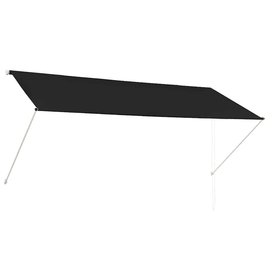 Uttrekkbar Markise 300X150 Cm Antrasitt