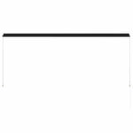 Uttrekkbar Markise 300X150 Cm Antrasitt