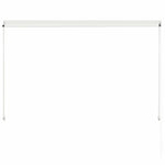 Uttrekkbar Markise 200X150 Cm Kremhvit