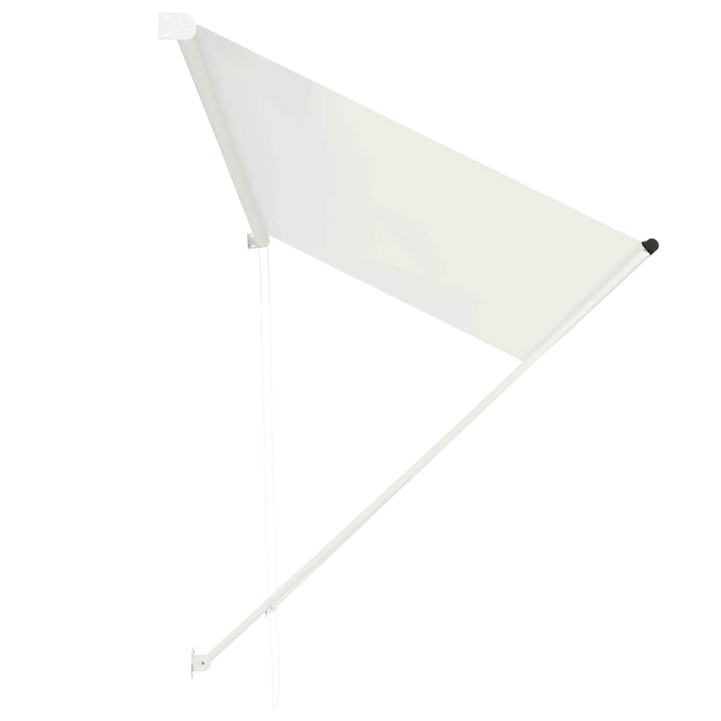 Uttrekkbar Markise 300X150 Cm Kremhvit