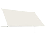 Uttrekkbar Markise 300X150 Cm Kremhvit