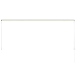 Uttrekkbar Markise 300X150 Cm Kremhvit