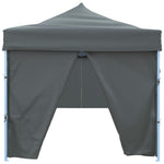 Sammenleggbart Festtelt Popup Med 8 Sidevegger 3X9 M Antrasitt