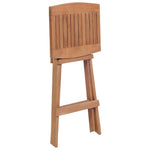 Foldbare Barkrakker 2 Stk Heltre Teak