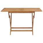 Sammenleggbart Hagebord 120X70X75 Cm Heltre Teak